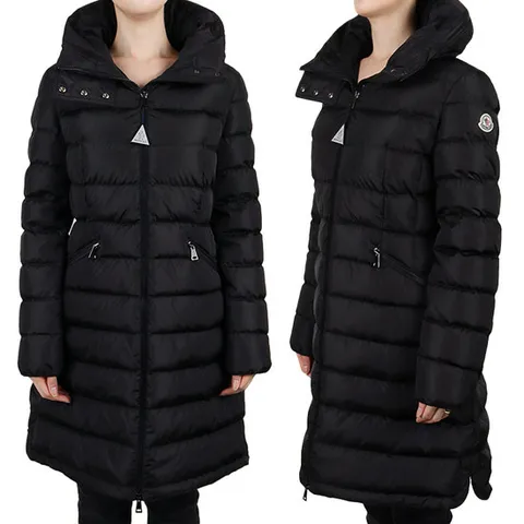 몽클레어 25FW 여성 플라메뜨 롱 다운 패딩 블랙 K20931C50900 54155 999