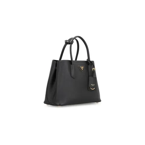 프라다 두블레 미디엄 블랙 토트백 2248158