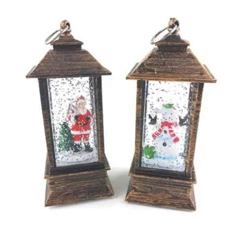 [엄지척]크리스마스 눈오는 직사각랜턴 시즌2(2개입) Z100_18702