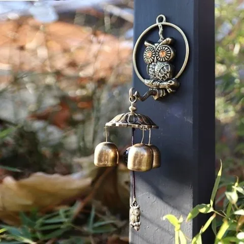 [엄지척]행운의 부엉이 문 종/부자되는 현관문 출입문 도어벨_18