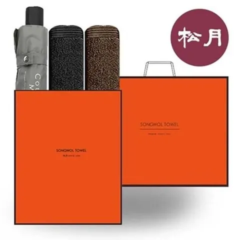 [엄지척]송월 O.G 우산+타올 3매입 세트3_19559410_667501