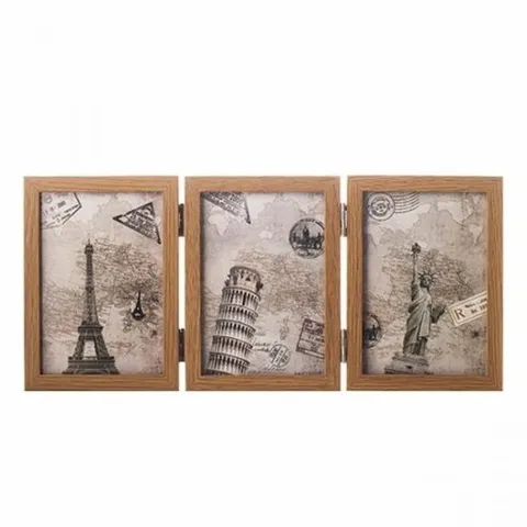 [엄지척]접이식 3단 양면 액자(4x6) 분할 스토리액자_19132381_6