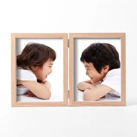 [엄지척]포토프레임 접이식 2단 액자(6x8) 스토리액자_19132277_