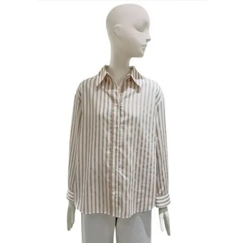 [ 현대백화점 ][ZOOC] 스트라이프 카라 셔츠 (Z253MSC301)