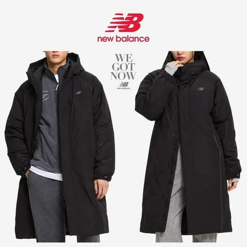 뉴발란스 UNI 하이브리드 롱 벤치파카 NBNQE42153