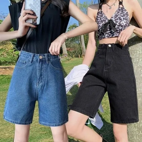 [브이와이][VY] 여자 여름 블랙 데님팬츠_WP31186_17373153_5888