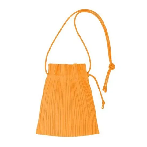 플리츠플리즈 숄더백 PP57AG542 52 Yellow