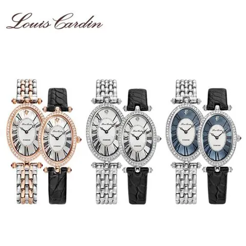 [케이쇼핑]루이스카딘 다이아몬드 오벌 워치 LC702