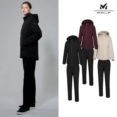 [밀레 골프](2월 한정판매)밀레골프 여성 아웃도어셋업 2종세트