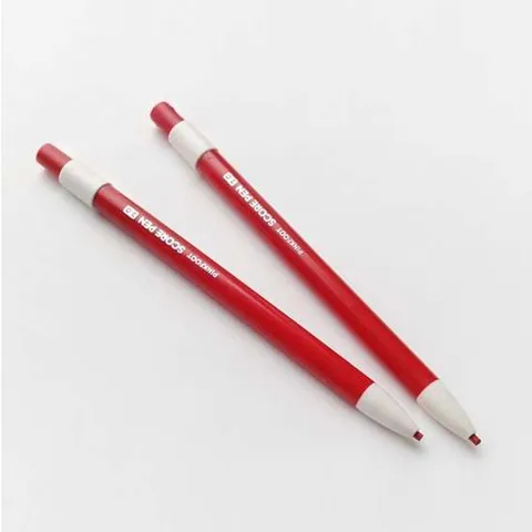 샤프식 빨간 채점펜 2.0mm 채점 채점 색연필 10매입 핑크풋채점펜 채점펜리필심 채점색연필 선생님선물 학습지 빨간채점펜 빨강색 빨간색