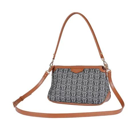 크로커다일레이디 기하학패턴 프린팅 크로스백 CLCWB1104