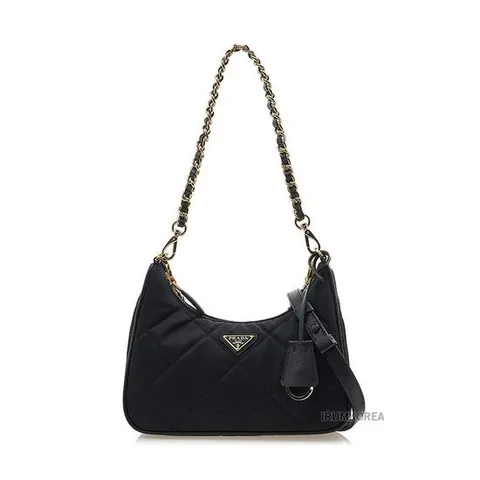 [프라다] FW24 여성 리에디션 체인 호보백 1BC204 2AOS F0002 (QOO)