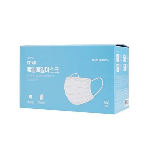 엠씨 비말차단용마스크 매일매일 KF-AD 대형 50개