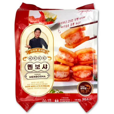 코스트코 이연복 셰프 새우통통 멘보샤 954g(53g x 18개) 맨보샤