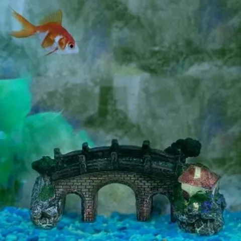 워터월드 수족관 다리 장식 어항꾸미기 은신처 수조 수족관 어항 인공장식 수조장식 수족관장식 어항장식 수조장식품 수족관장식품