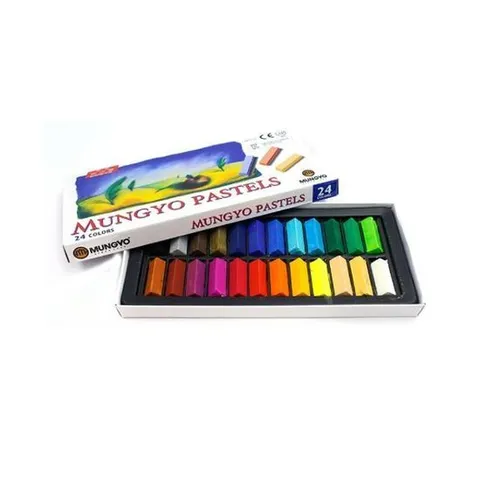 [브이와이](문교)텔 소모품 소프트 Mungyo Pastels 24색