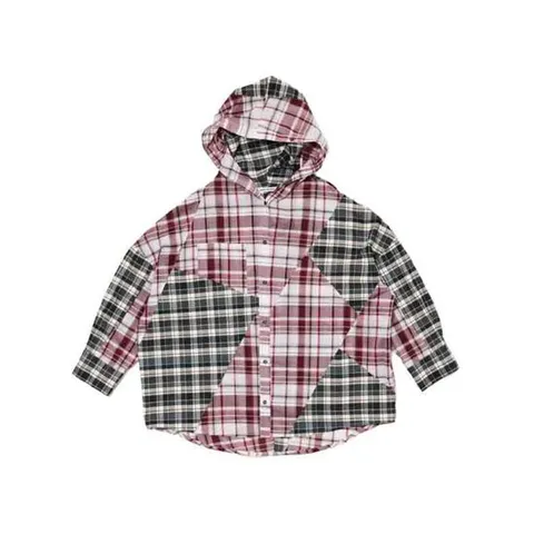 RAVE REVIEW 레이브 리뷰 CHARLIE 체크 셔츠