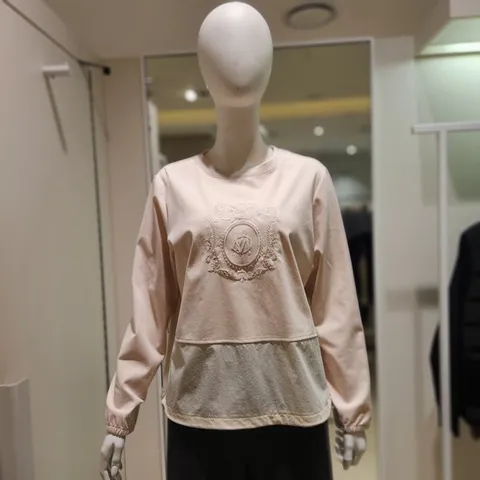 [ AK백화점 ][요하넥스] 배색 스트링 라운드 티셔츠(B5D1TQ72-1)