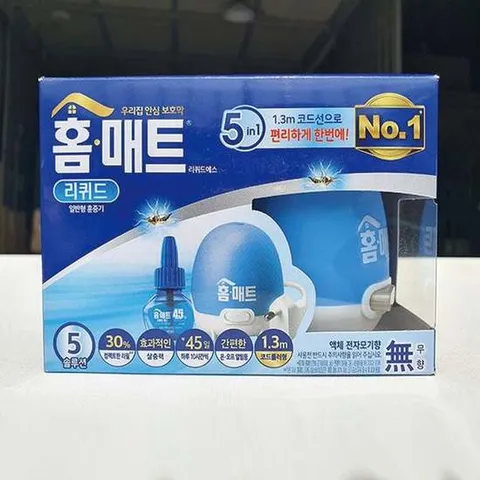 홈매트 일반형 훈증기(리퀴드)+리필 45일(무향) 1세트 홈매트 홈매트리퀴드 홈매트리필 홈매트리퀴드리필 전자모기향 홈키파 홈매트훈증기 모기약
