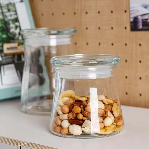 투명 유리 밀폐 저장 용기 병 공병 유리병 650ml 유리밀폐용기 유리저장용기 밀폐유리병 보관용기 다용도용기 유리병 예쁜유리병 유리병용기