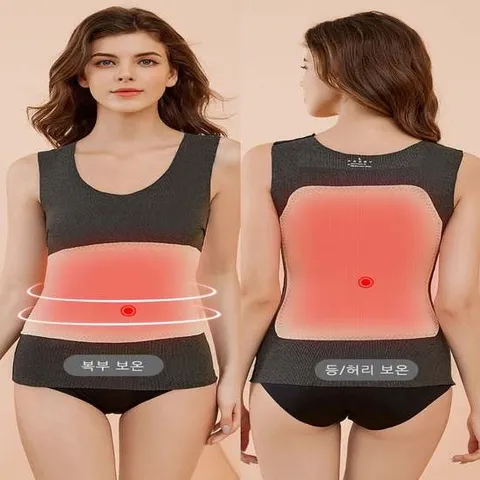 기모 여자 내복 보온성 슬림이너 나시 4컬러 윈터나시