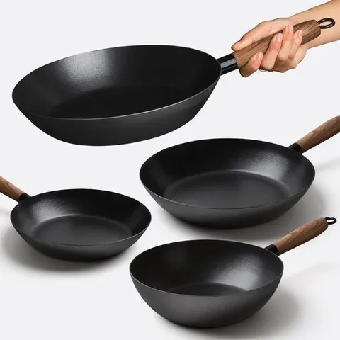 무쇠 프라이팬 주물 궁중팬 IH 인덕션 코팅팬 4P 세트 인덕션프라이팬 코팅후라이팬 궁중팬 코팅팬 편수냄