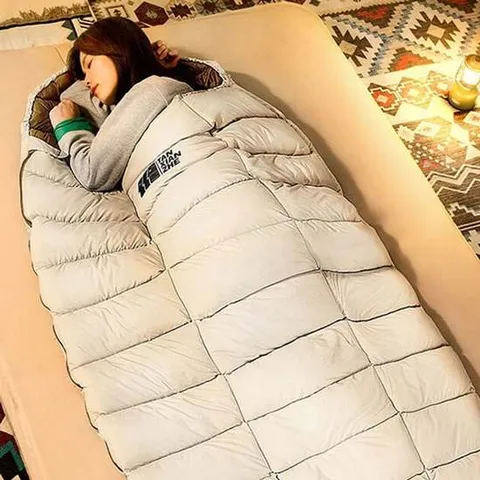 캠핑 겨울 와이드 오리털 침낭 1P 바람유출 방지 차박 오리털침낭 겨울침낭 캠핑침낭 동계침낭 백패킹침낭 캠핑용침낭 캠핑이불 캠핑용품 캠핑장비