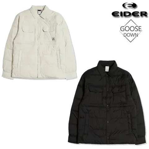 [ 현대백화점 ]아이더 (DMW22561) 남성 셔켓 슬림 구스 다운 패딩 자켓