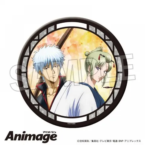 Gintama 글리터링 캔 배지 대형 Vol.2 9 (재발매)
