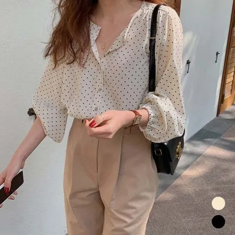 셔링 Ag HS라이프 하프클럽 블라우스 알티피