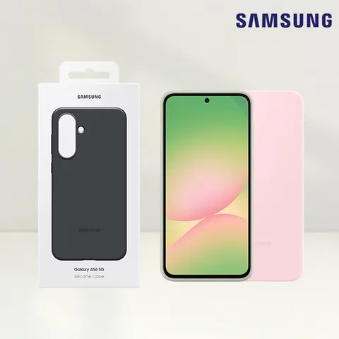 삼성 정품 갤럭시A56 갤럭시퀀텀6 슬림 실리콘 케이스 충격 스크래치 보호 커버 EF-PA566 N