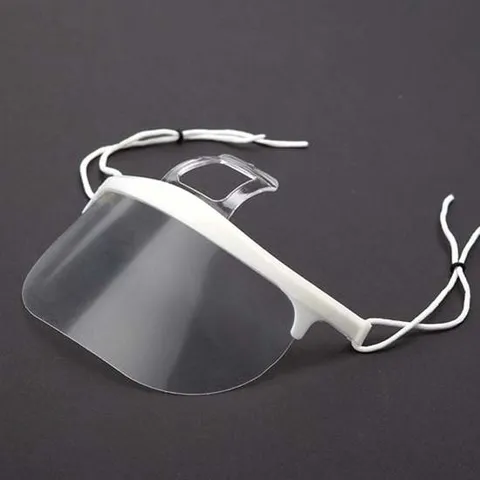 투명 위생마스크 어린이집 단체급식 대형마트 조리용 투명 위생마스크 어린이집 단체급식 대형마트 조리용