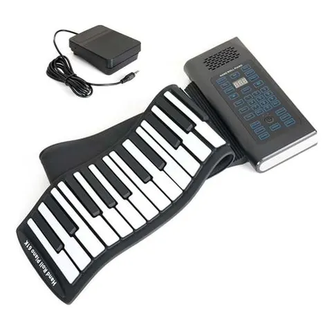 무선 접이식 돌돌이 전자 피아노 61키 건반 키보드 피아노 전자피아노 키보드 건반키보드 무선피아노