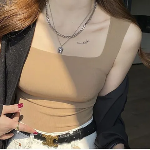 스퀘어 심리스 나시