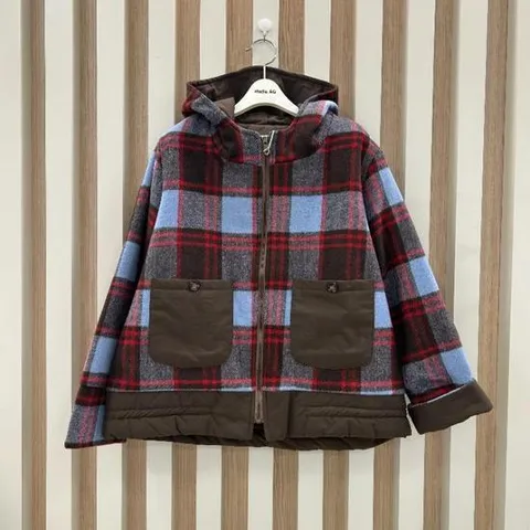 스튜디오AG HC11 손정완체크패딩 M2443JP20