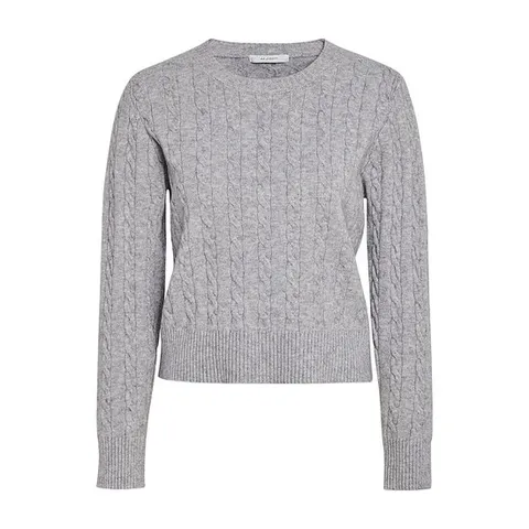 [ 롯데백화점 ][제이제이 지고트]세미크롭 꽈배기 라운드 니트 GRAN1PO151