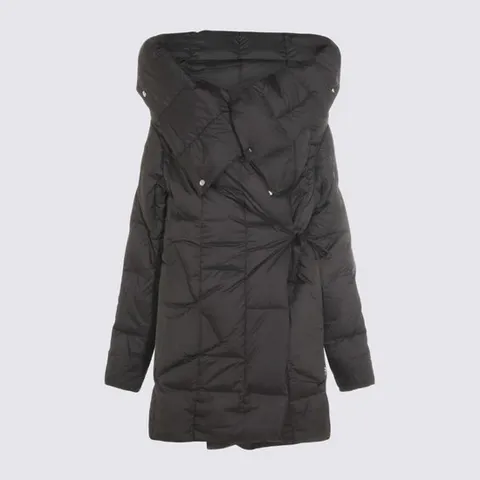 애드 퀼티드 타이 웨이스트 패딩 12AWH442 8506