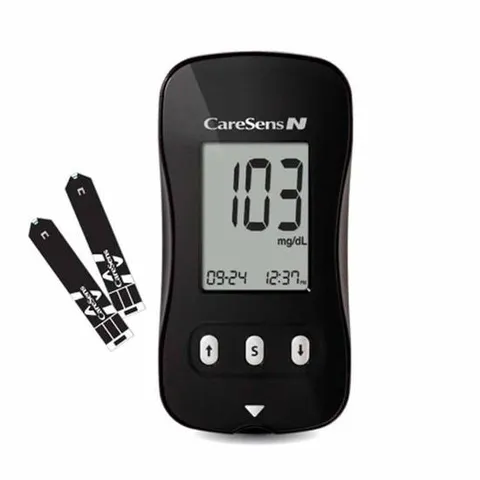 D케어센스N 혈당측정기 기본세트 검사 체크 기계