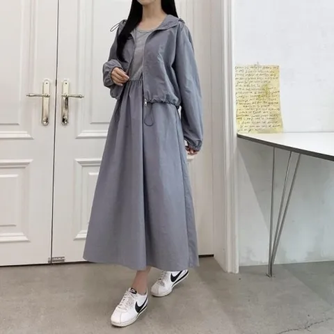[브이와이][VY] 여자 여름 바스락 자켓 세트_CD8239_18033569_58