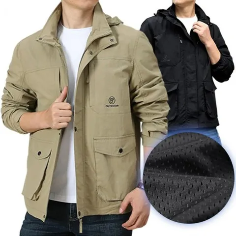 남성 간절기 바람막이 가을자켓 야상점퍼