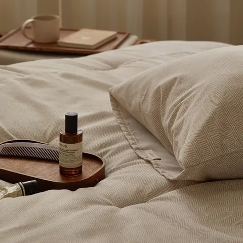 자가발열 테일러웜 겨울 차렵이불(SS이불베개세트)