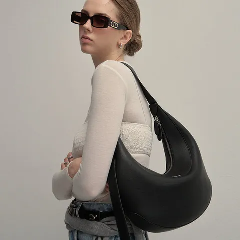 [사만사타바사][벨트 증정] 하프문 숄더백_15601HO