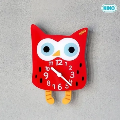 [엄지척]니노타임 무소음 아크릴 벽시계 (부엉이 대)_19105149_6