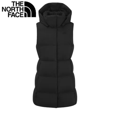 [ 현대백화점 ]노스페이스 NV1DR90 여성 클라우드 눕시 롱패딩 조끼 다운 베스트 (RDS)