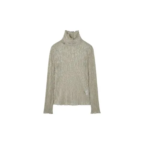 [ AK백화점 ][게스] 여성_시어 반넥 긴팔티 (YP3K2415)