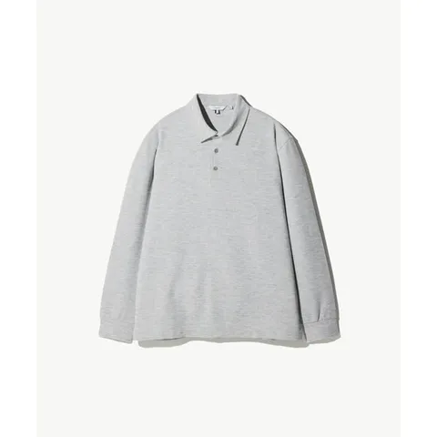 [STCO]리플조직 카라 티셔츠_그레이 (클래식핏)_BP