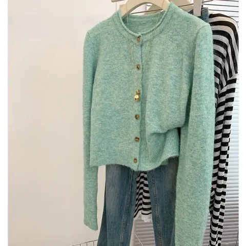 [휴드]MARIO민트그리닝 니트 가디건_251012_JY040