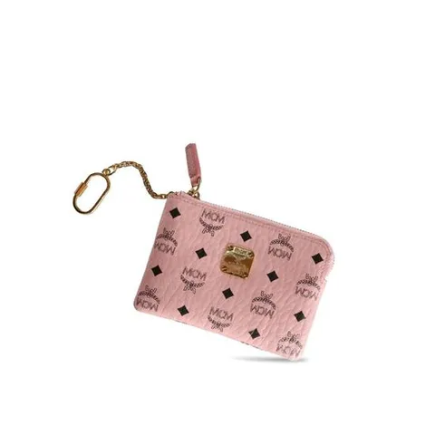 엠씨엠 로고 패턴 체인 디테일 지갑 MYAFATA01