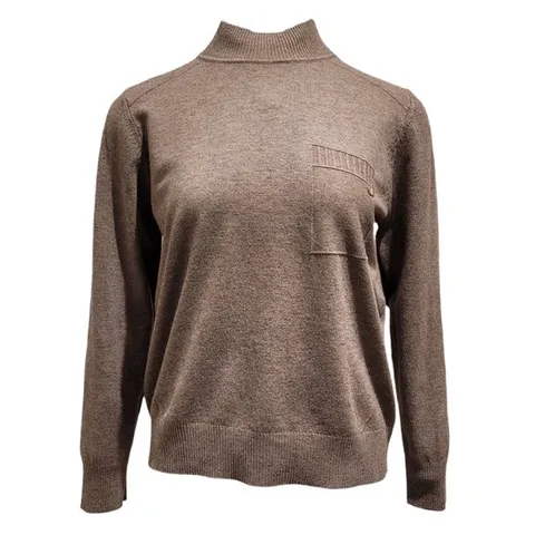 [ 롯데백화점 ][멜본]주머니 하이넥니트_STKA25N70