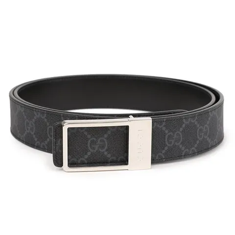 구찌 직사각형 버클 리버서블 벨트 820724-92TIC-1000